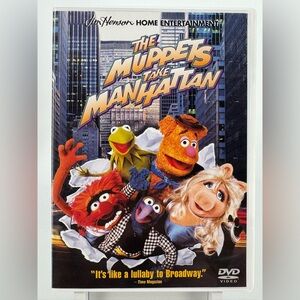 The Muppets Take Manhattan on DVD.
